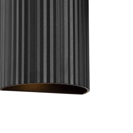 Brilliant - Аплик UNDULA 2xGU10/10W/230V черен