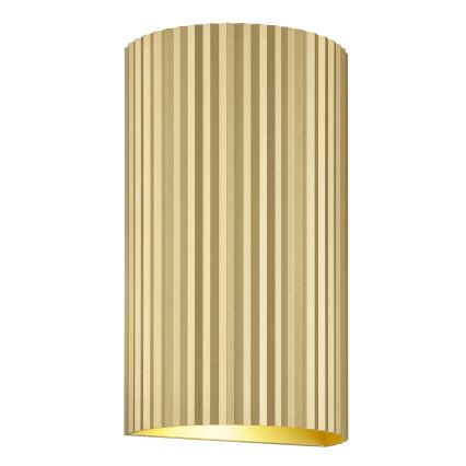 Brilliant - Аплик UNDULA 2xGU10/10W/230V златист