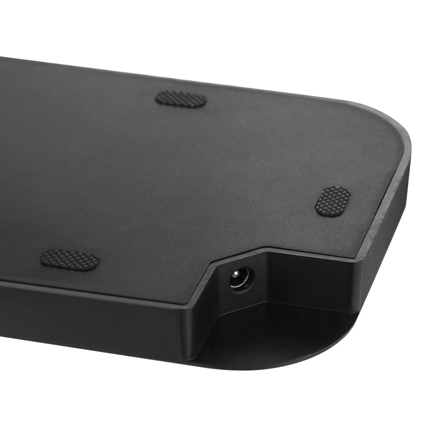 Brilliant - Безжично зарядно устройство 15 W/230 V, черно