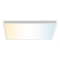 Brilliant - димируема LED таванна лампа LUMARO LED/18W/230V 3000-6500K 29,3x29,3 cm бяла + дистанционно управление