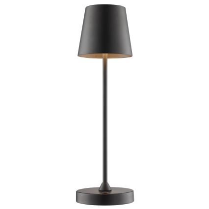 Brilliant - LED димируема презареждаема сензорна външна настолна лампа ELORA LED/2,5W/5V 2700K 2600 mAh IP44 черна