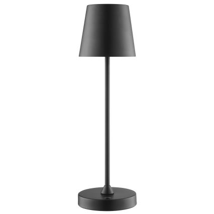 Brilliant - LED димируема презареждаема сензорна външна настолна лампа ELORA LED/2,5W/5V 2700K 2600 mAh IP44 черна