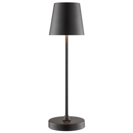 Brilliant - LED димируема презареждаема сензорна външна настолна лампа ELORA LED/2,5W/5V 2700K 2600 mAh IP44 черна