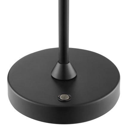 Brilliant - LED димируема презареждаема сензорна външна настолна лампа ELORA LED/2,5W/5V 2700K 2600 mAh IP44 черна