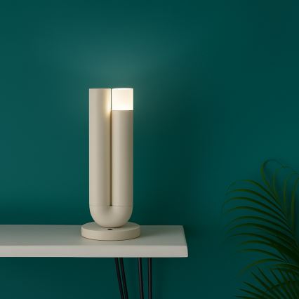 Brilliant - LED димируема презареждаема сензорна външна настолна лампа SAYU LED/2,5W/5V 2700K 2600 mAh IP44 сива