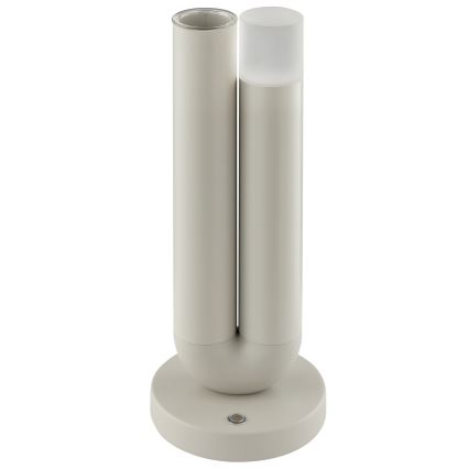 Brilliant - LED димируема презареждаема сензорна външна настолна лампа SAYU LED/2,5W/5V 2700K 2600 mAh IP44 сива