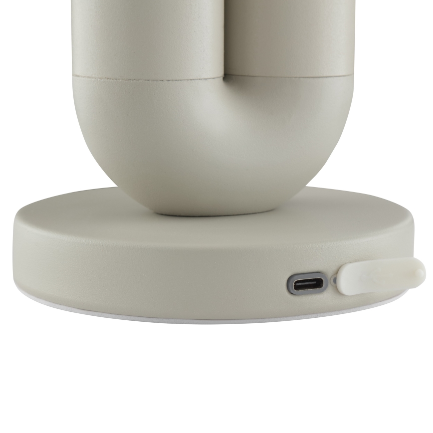 Brilliant - LED димируема презареждаема сензорна външна настолна лампа SAYU LED/2,5W/5V 2700K 2600 mAh IP44 сива