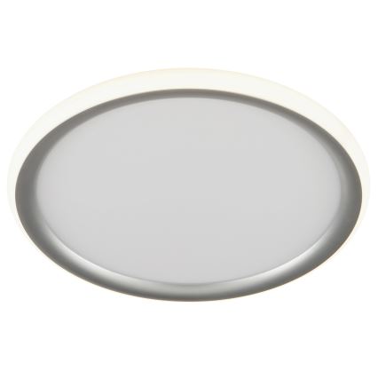 Brilliant - LED димируемо таванно осветително тяло CARLOZ LED/16W/230V Ø 30 см бял/ сив