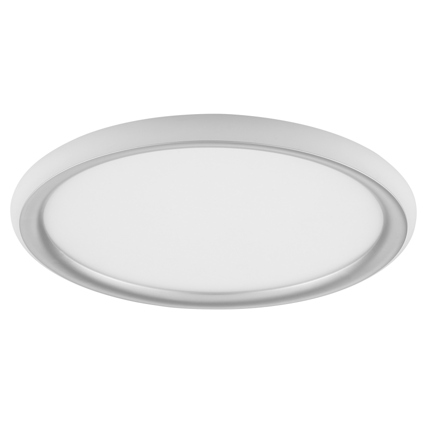 Brilliant - LED димируемо таванно осветително тяло CARLOZ LED/16W/230V Ø 30 см бял/ сив