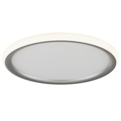 Brilliant - LED димируемо таванно осветително тяло CARLOZ LED/16W/230V Ø 30 см бял/ сив