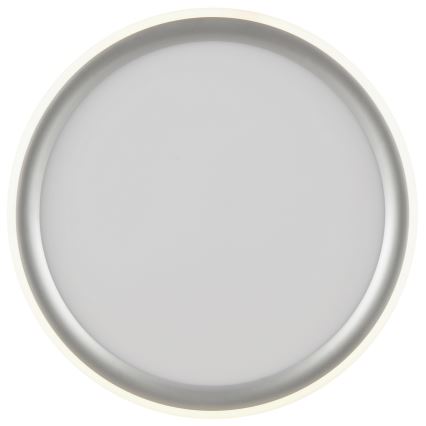 Brilliant - LED димируемо таванно осветително тяло CARLOZ LED/16W/230V Ø 30 см бял/ сив