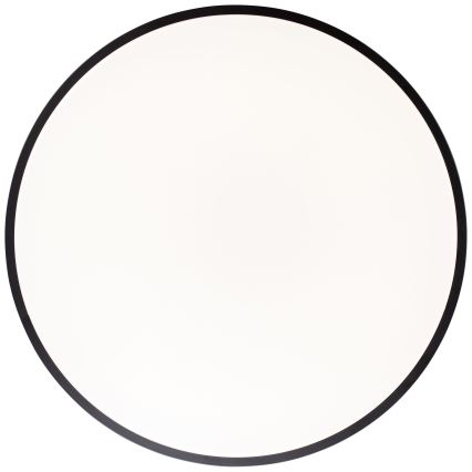 Brilliant - Димируемо таванно осветително тяло SLIMLINE LED/60W/230V 3000-6500K Ø 49 cm, черно + дистанционно управление