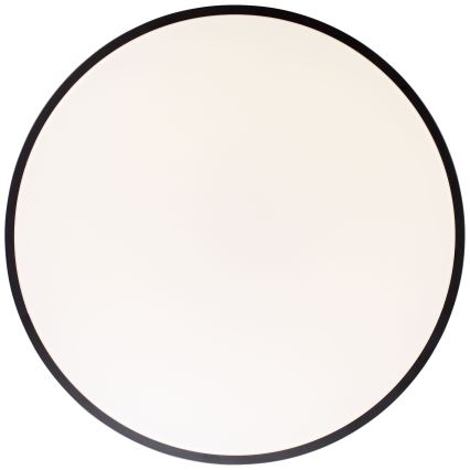 Brilliant - Димируемо таванно осветително тяло SLIMLINE LED/60W/230V 3000-6500K Ø 49 cm, черно + дистанционно управление