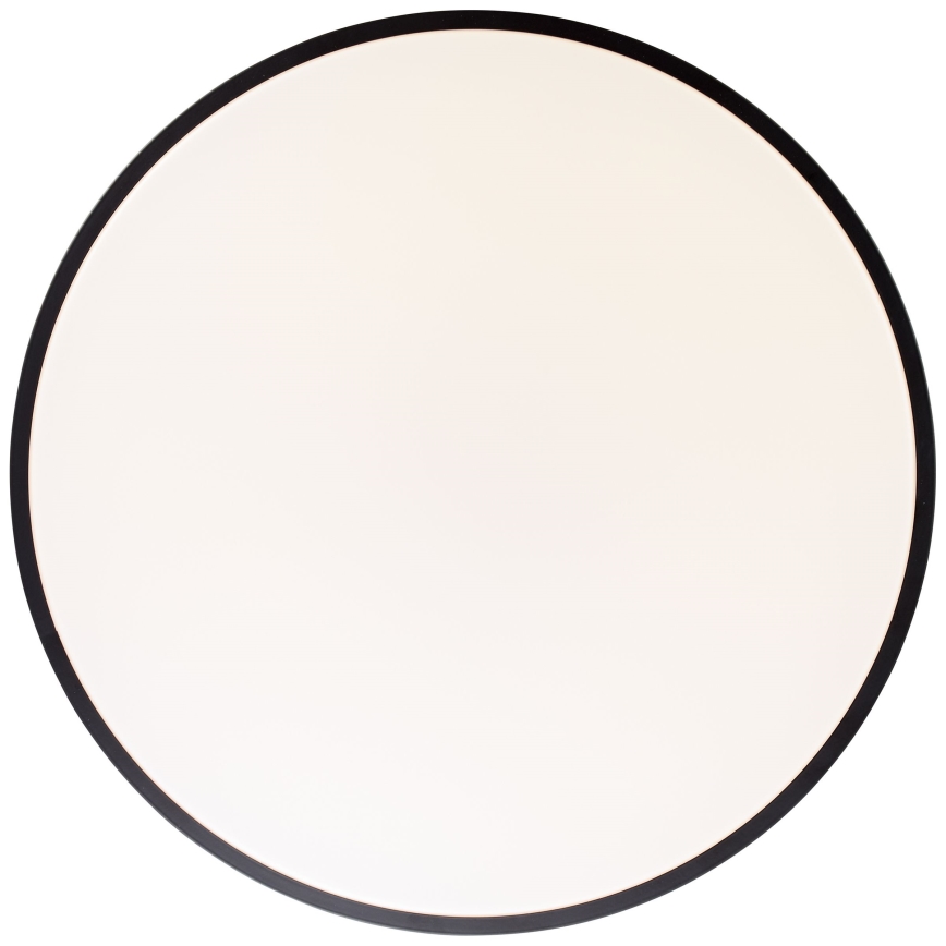 Brilliant - Димируемо таванно осветително тяло SLIMLINE LED/60W/230V 3000-6500K Ø 49 cm, черно + дистанционно управление