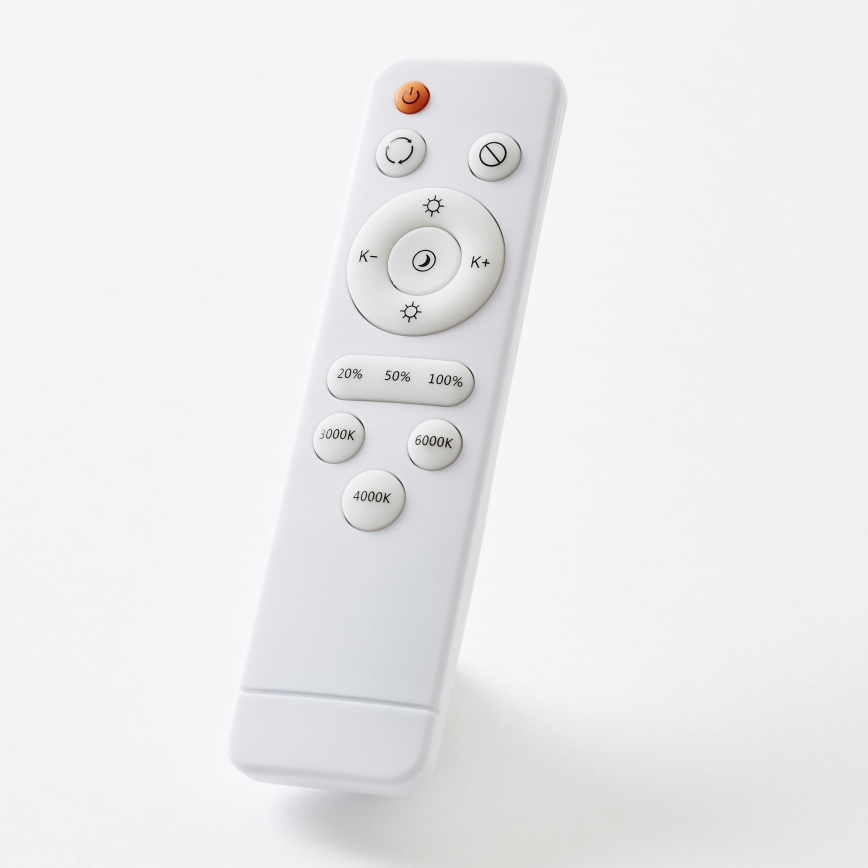 Brilliant - Димируемо таванно осветително тяло SLIMLINE LED/60W/230V 3000-6500K Ø 49 cm, черно + дистанционно управление