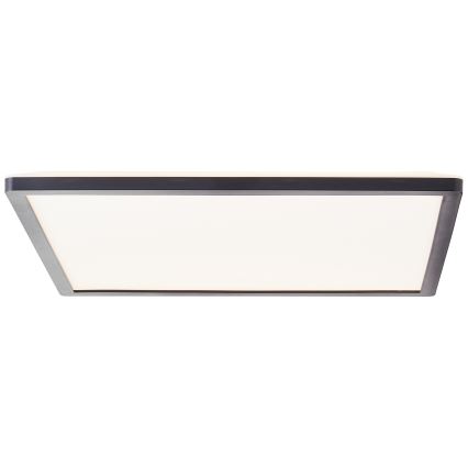 Brilliant - LED Димируемо таванно осветително тяло SORELL LED/24/230V 3000-6500K 42x42 cm черно + дистанционно управление