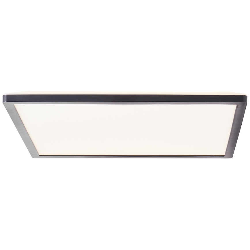 Brilliant - LED Димируемо таванно осветително тяло SORELL LED/24/230V 3000-6500K 42x42 cm черно + дистанционно управление