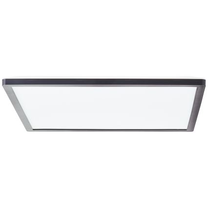 Brilliant - LED Димируемо таванно осветително тяло SORELL LED/24/230V 3000-6500K 42x42 cm черно + дистанционно управление