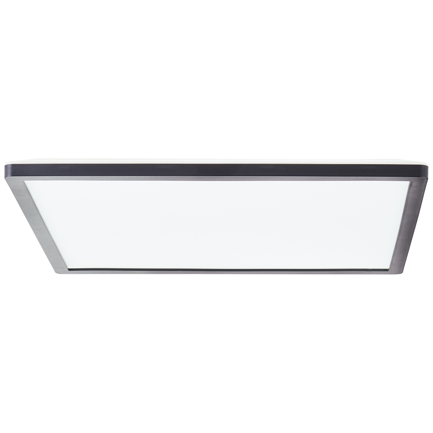 Brilliant - LED Димируемо таванно осветително тяло SORELL LED/24/230V 3000-6500K 42x42 cm черно + дистанционно управление
