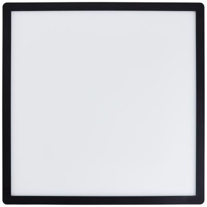 Brilliant - LED Димируемо таванно осветително тяло SORELL LED/24/230V 3000-6500K 42x42 cm черно + дистанционно управление
