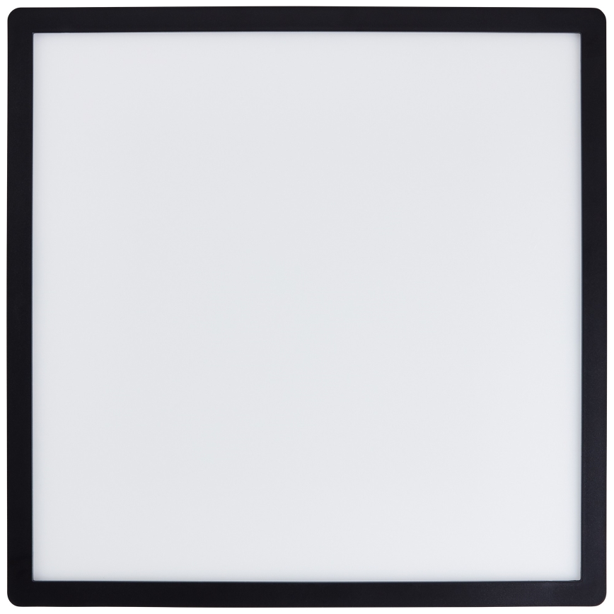 Brilliant - LED Димируемо таванно осветително тяло SORELL LED/24/230V 3000-6500K 42x42 cm черно + дистанционно управление