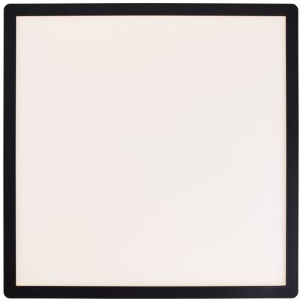 Brilliant - LED Димируемо таванно осветително тяло SORELL LED/24/230V 3000-6500K 42x42 cm черно + дистанционно управление