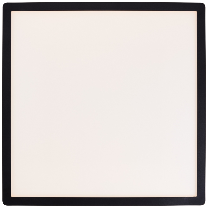 Brilliant - LED Димируемо таванно осветително тяло SORELL LED/24/230V 3000-6500K 42x42 cm черно + дистанционно управление