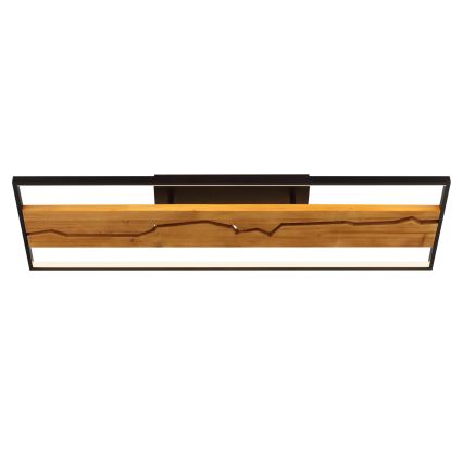 Brilliant - Димируема LED таванна лампа THUNDER LED/42W/230V цвят бор