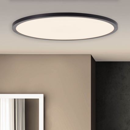 Brilliant - димируем LED таванен плафон TUCO LED/33W/230V 3000-6500K Ø 50 см черен + дистанционно управление