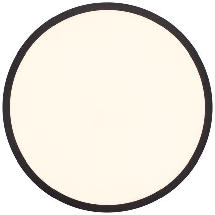 Brilliant - димируем LED таванен плафон TUCO LED/33W/230V 3000-6500K Ø 50 см черен + дистанционно управление