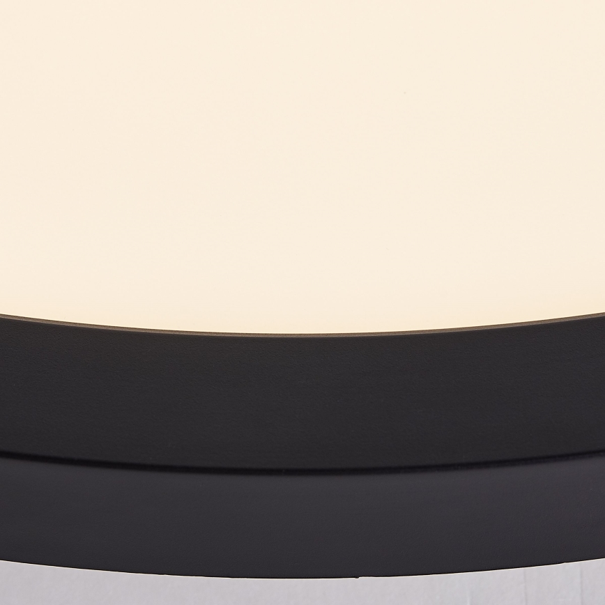 Brilliant - димируем LED таванен плафон TUCO LED/33W/230V 3000-6500K Ø 50 см черен + дистанционно управление