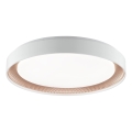 Brilliant - Димируемо LED таванно осветително тяло WALDO LED/36W/230V 3000-6500K Ø 48,5 см бял/розово злато + дистанционно управление