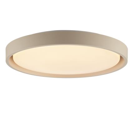 Brilliant - димируемо таванно осветително тяло SANOZ LED/24W/230V 3000-6500K Ø 41 см бежово + дистанционно управление