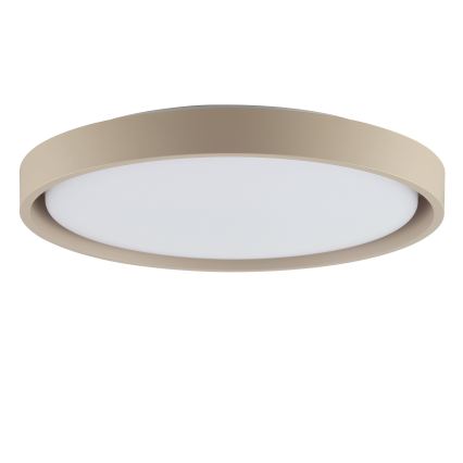 Brilliant - димируемо таванно осветително тяло SANOZ LED/24W/230V 3000-6500K Ø 41 см бежово + дистанционно управление