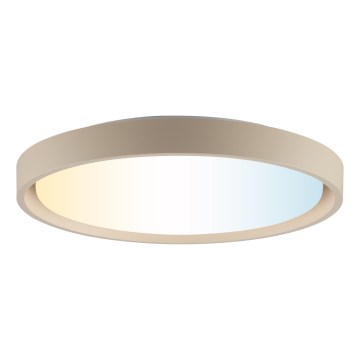 Brilliant - димируемо таванно осветително тяло SANOZ LED/24W/230V 3000-6500K Ø 41 см бежово + дистанционно управление