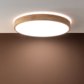 Brilliant - Димируемо таванно осветително тяло SLIMLINE LED/60W/230V 3000-6500K Ø 45 см бежово + дистанционно управление