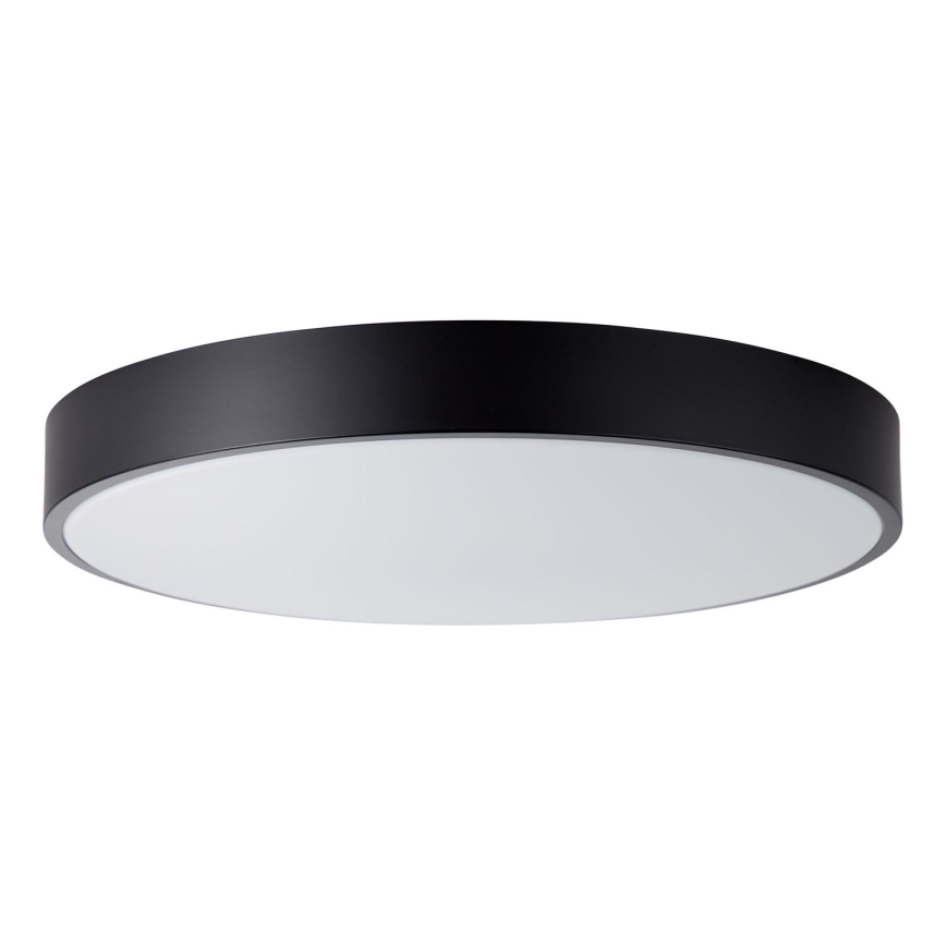 Brilliant - Димируемо таванно осветително тяло SLIMLINE LED/60W/230V 3000-6500K Ø 49 cm, черно + дистанционно управление