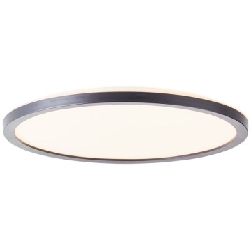 Brilliant - димируемо таванно осветително тяло SORELL LED/18W/230V 3000-6500K Ø 29 см, черно + дистанционно управление