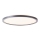 Brilliant - димируемо таванно осветително тяло SORELL LED/18W/230V 3000-6500K Ø 29 см, черно + дистанционно управление