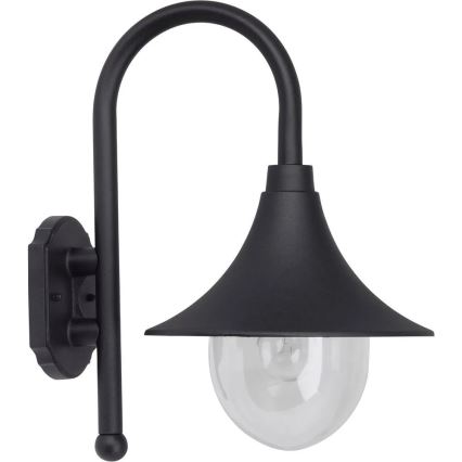 Brilliant - Екстериорен аплик BERNA 1xE27/60W/230V IP44 черен