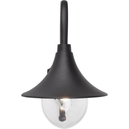 Brilliant - Екстериорен аплик BERNA 1xE27/60W/230V IP44 черен