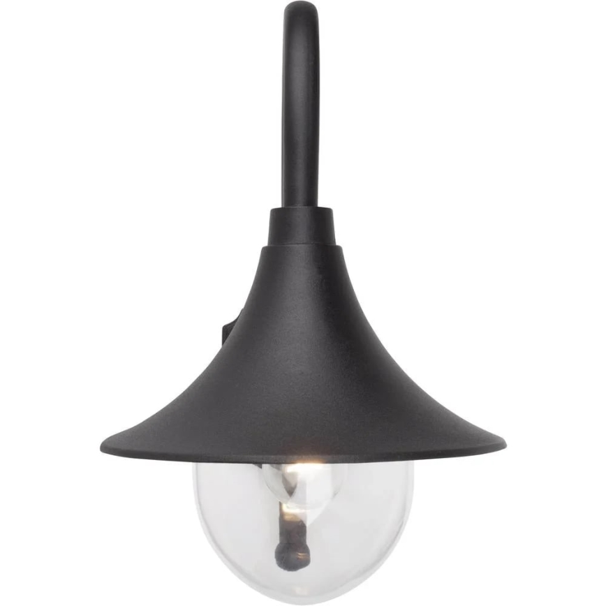 Brilliant - Екстериорен аплик BERNA 1xE27/60W/230V IP44 черен