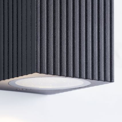 Brilliant - Екстериорен аплик JELANI 1xGU10/10W/230V IP44 черен