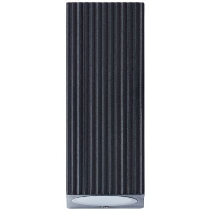 Brilliant - Екстериорен аплик JELANI 2xGU10/10W/230V IP44 черен