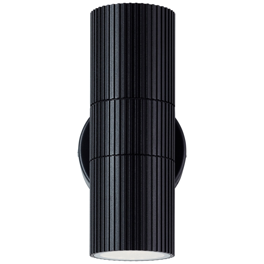Brilliant - Екстериорен аплик KEOLA 2xGU10/10W/230V IP44 черен