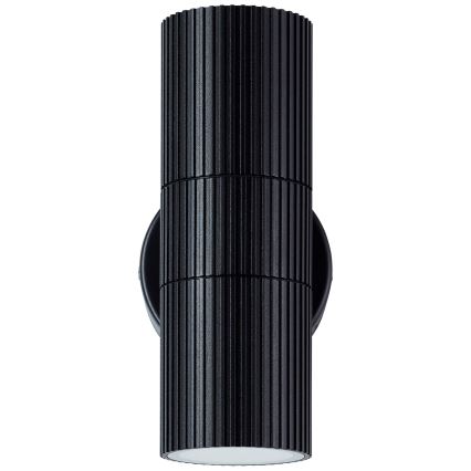 Brilliant - Екстериорен аплик KEOLA 2xGU10/10W/230V IP44 черен