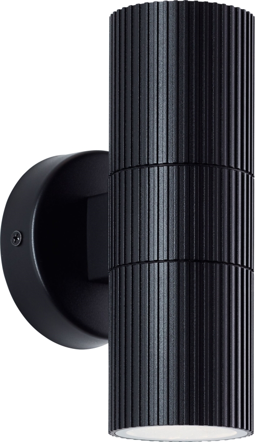 Brilliant - Екстериорен аплик KEOLA 2xGU10/10W/230V IP44 черен