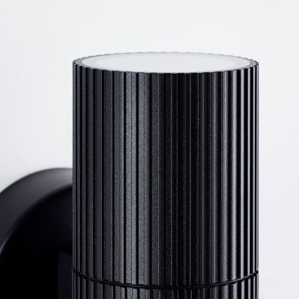 Brilliant - Екстериорен аплик KEOLA 2xGU10/10W/230V IP44 черен