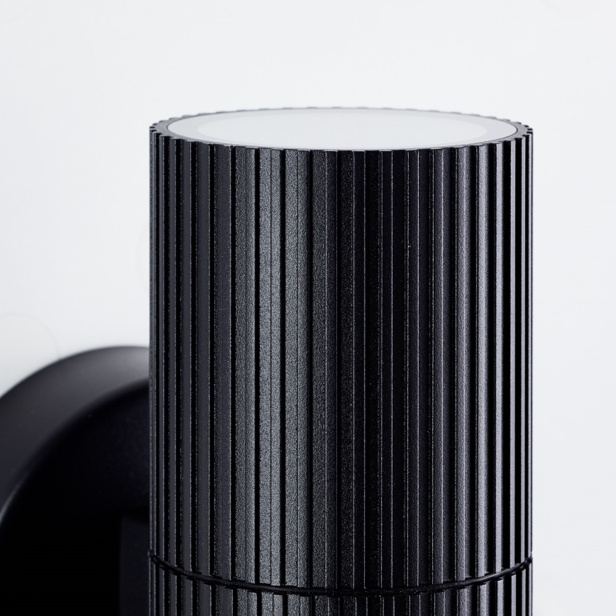 Brilliant - Екстериорен аплик KEOLA 2xGU10/10W/230V IP44 черен