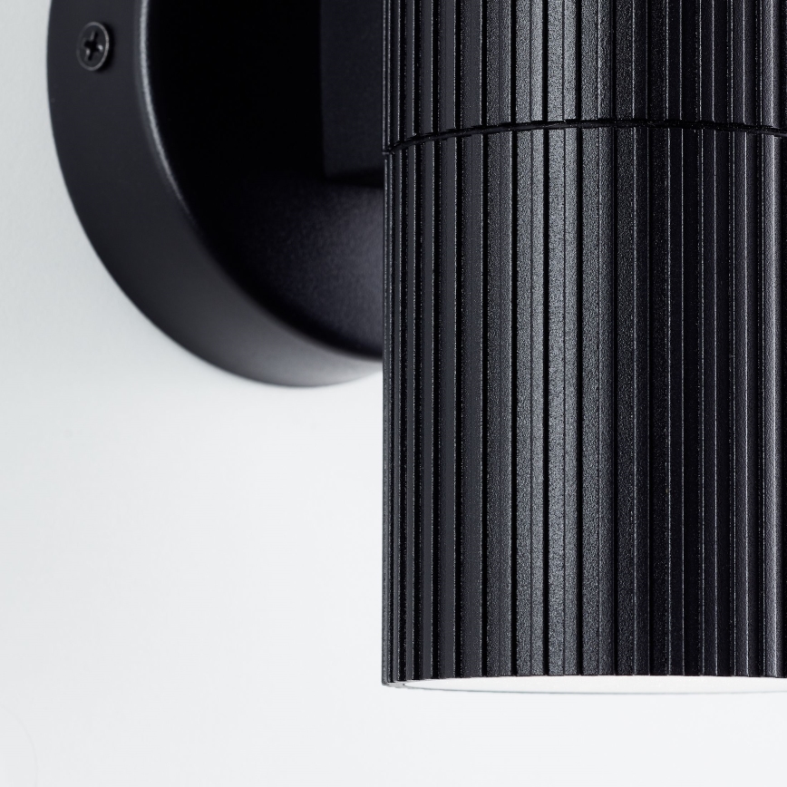 Brilliant - Екстериорен аплик KEOLA 2xGU10/10W/230V IP44 черен